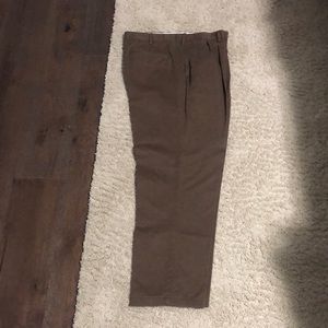 Men’s Lands End chinos size40 x 30 Brown warn once like new